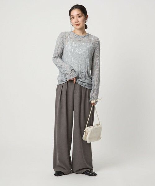 green label relaxing / グリーンレーベル リラクシング カットソー | 【WEB限定】＜at ease＞レース プルオーバー カットソー | 詳細18