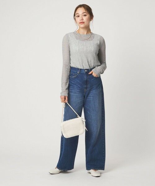 green label relaxing / グリーンレーベル リラクシング カットソー | 【WEB限定】＜at ease＞レース プルオーバー カットソー | 詳細29