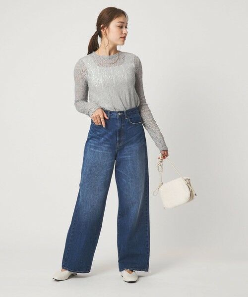 green label relaxing / グリーンレーベル リラクシング カットソー | 【WEB限定】＜at ease＞レース プルオーバー カットソー | 詳細30