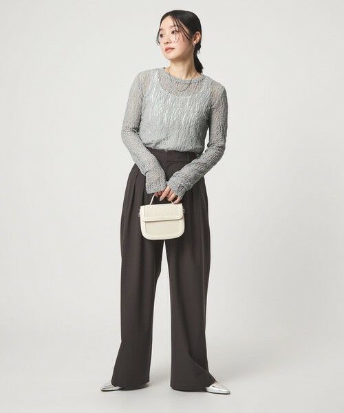 green label relaxing / グリーンレーベル リラクシング カットソー | 【WEB限定】＜at ease＞レース プルオーバー カットソー | 詳細24