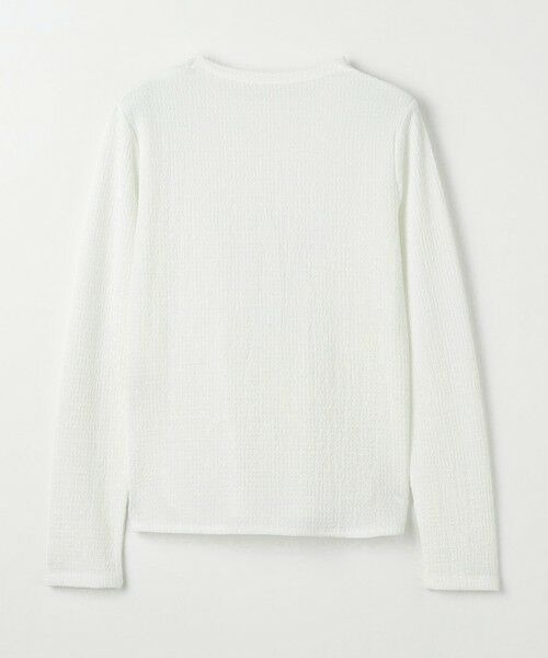 green label relaxing / グリーンレーベル リラクシング カットソー | 【WEB限定】＜at ease＞フクレジャカード プルオーバー カットソー | 詳細13