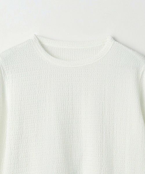 green label relaxing / グリーンレーベル リラクシング カットソー | 【WEB限定】＜at ease＞フクレジャカード プルオーバー カットソー | 詳細14