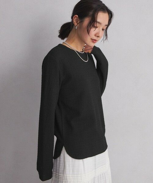 green label relaxing / グリーンレーベル リラクシング カットソー | 【WEB限定】＜at ease＞フクレジャカード プルオーバー カットソー | 詳細16