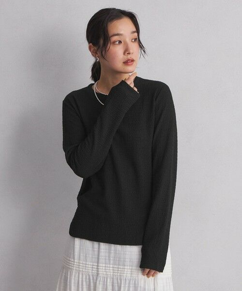 green label relaxing / グリーンレーベル リラクシング カットソー | 【WEB限定】＜at ease＞フクレジャカード プルオーバー カットソー | 詳細17