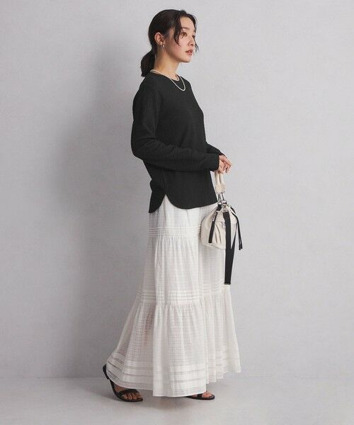 green label relaxing / グリーンレーベル リラクシング カットソー | 【WEB限定】＜at ease＞フクレジャカード プルオーバー カットソー | 詳細18