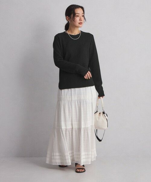 green label relaxing / グリーンレーベル リラクシング カットソー | 【WEB限定】＜at ease＞フクレジャカード プルオーバー カットソー | 詳細19