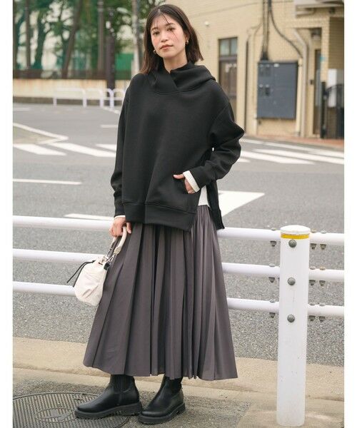 green label relaxing / グリーンレーベル リラクシング パーカー | 【WEB限定】＜at ease＞ダンボール フーディ | 詳細4