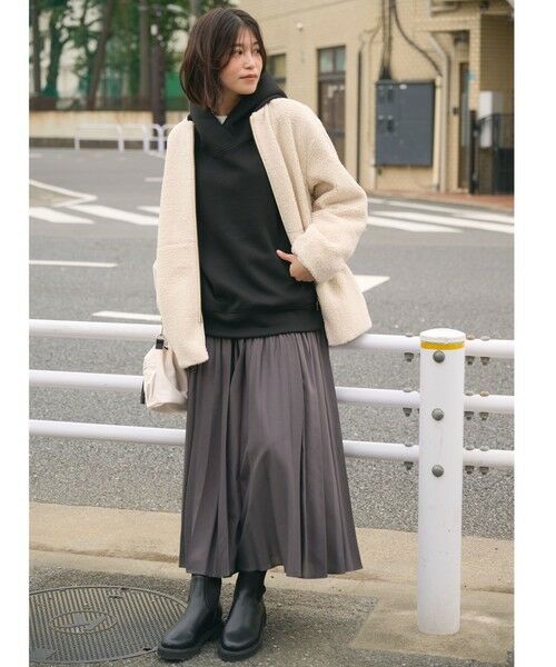 green label relaxing / グリーンレーベル リラクシング パーカー | 【WEB限定】＜at ease＞ダンボール フーディ | 詳細11