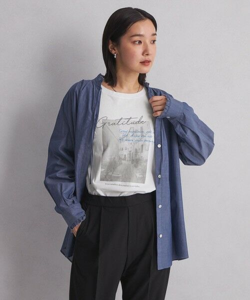 reirie フォトプリントロングスリープTシャツ Ray BEAMS（レイビームス）の「Ray BEAMS / フォトプリント