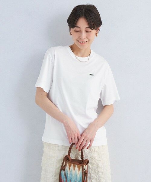 green label relaxing / グリーンレーベル リラクシング Tシャツ | <LACOSTE>ワンポイント ソフトタッチ Tシャツ | 詳細1