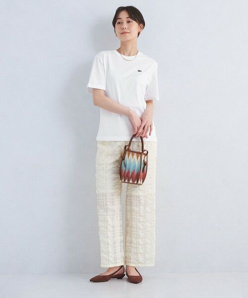 green label relaxing / グリーンレーベル リラクシング Tシャツ | <LACOSTE>ワンポイント ソフトタッチ Tシャツ | 詳細3