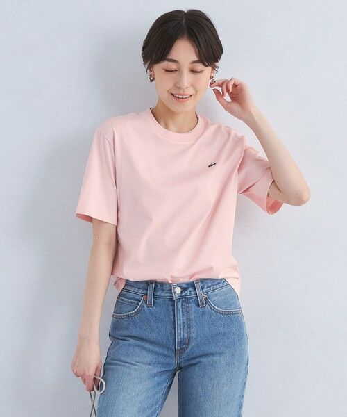 green label relaxing / グリーンレーベル リラクシング Tシャツ | <LACOSTE>ワンポイント ソフトタッチ Tシャツ | 詳細15