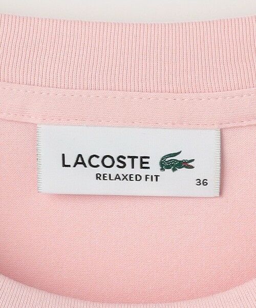 green label relaxing / グリーンレーベル リラクシング Tシャツ | <LACOSTE>ワンポイント ソフトタッチ Tシャツ | 詳細27