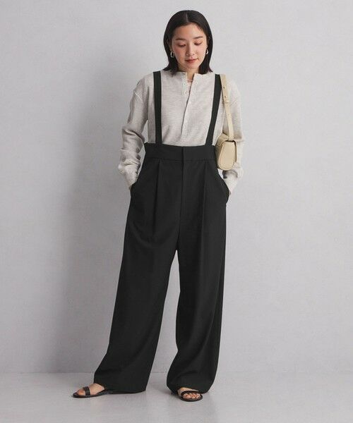 green label relaxing/グリーンレーベル リラクシング 【WEB限定】<at ease>オルマイ サスペンダー パンツ -マシンウォッシャブル・ストレッチ・帯電防止- BLACK S(36) green label relaxing/グリーンレーベル リラクシング 【WEB限定】<at ease>オルマイ サスペンダー パンツ -マシンウォッシャブル・ストレッチ・帯電防止- BLACK S(36)