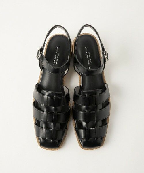 【美品】green label relaxing グルカサンダル UNITED ARROWS green label relaxing トラックソール グルカ