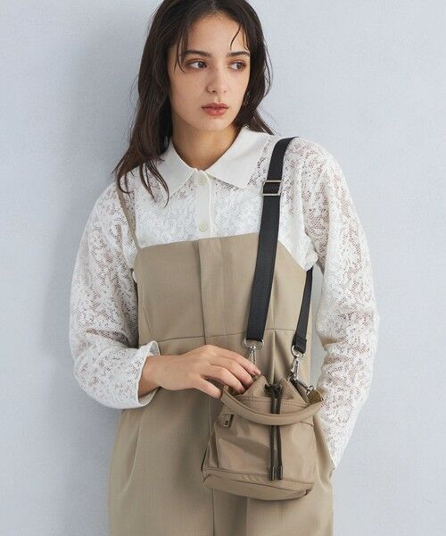 green label relaxing / グリーンレーベル リラクシング ショルダーバッグ | MINI ハッスイ ドロスト 2WAY バッグ -はっ水- | 詳細12