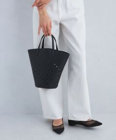 極美品 グリーンレーベルリラクシング 黒 レザー A4 トート