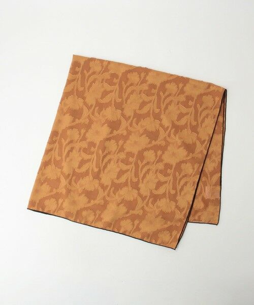 green label relaxing/グリーンレーベル リラクシング ジャカード メロー スカーフ ORANGE FREE green label relaxing/グリーンレーベル リラクシング ジャカード メロー スカーフ ORANGE FREE