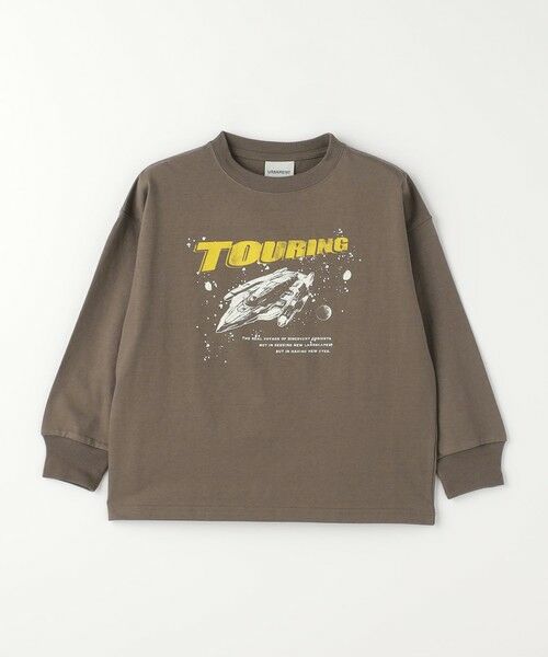 green label relaxing/グリーンレーベル リラクシング 【別注】<URBAMENT>SPACE ロングスリーブ Tシャツ 100cm-130cm MOCA 120cm green label relaxing/グリーンレーベル リラクシング 【別注】<URBAMENT>SPACE ロングスリーブ Tシャツ 100cm-130cm MOCA 120cm