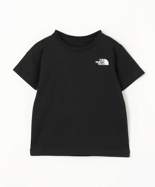 green label relaxing/グリーンレーベル リラクシング <THE NORTH FACE>トドラーショートスリーブ バックスクエア ロゴTシャツ / キッズ 110cm-120cm BLACK 110cm green label relaxing/グリーンレーベル リラクシング <THE NORTH FACE>トドラーショートスリーブ バックスクエア ロゴTシャツ / キッズ 110cm-120cm BLACK 110cm