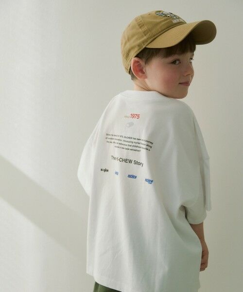 green label relaxing/グリーンレーベル リラクシング 【別注】<HI-CHEW><FRUIT OF THE LOOM>Tシャツ/ キッズ 110cm-150cm WHITE XS(110-120cm) green label relaxing/グリーンレーベル リラクシング 【別注】<HI-CHEW><FRUIT OF THE LOOM>Tシャツ/ キッズ 110cm-150cm WHITE XS(110-120cm)
