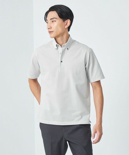 BRIEFING グリーン ポロシャツLサイズ WEB限定】MEN ホールガーメントニットポロ ネオングリーン