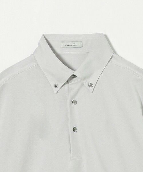 green label relaxing / グリーンレーベル リラクシング ポロシャツ | DUADRY clean バーズアイ ボタンダウン ビズポロ ポロシャツ -吸水速乾・抗菌- | 詳細20