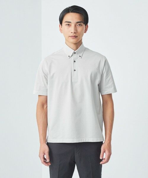green label relaxing / グリーンレーベル リラクシング ポロシャツ | DUADRY CLEAN バーズアイ ボタンダウン ポロシャツ -吸水速乾・抗菌- | 詳細7
