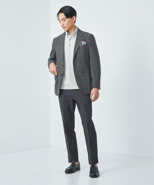 green label relaxing / グリーンレーベル リラクシング ポロシャツ | DUADRY clean バーズアイ ボタンダウン ビズポロ ポロシャツ -吸水速乾・抗菌- | 詳細5