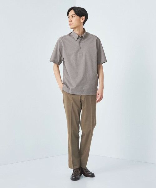 green label relaxing / グリーンレーベル リラクシング ポロシャツ | DUADRY CLEAN バーズアイ ボタンダウン ポロシャツ -吸水速乾・抗菌- | 詳細13