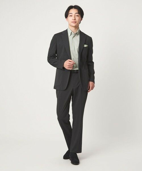 green label relaxing / グリーンレーベル リラクシング ポロシャツ | DUADRY clean バーズアイ ボタンダウン ビズポロ ポロシャツ -吸水速乾・抗菌- | 詳細21