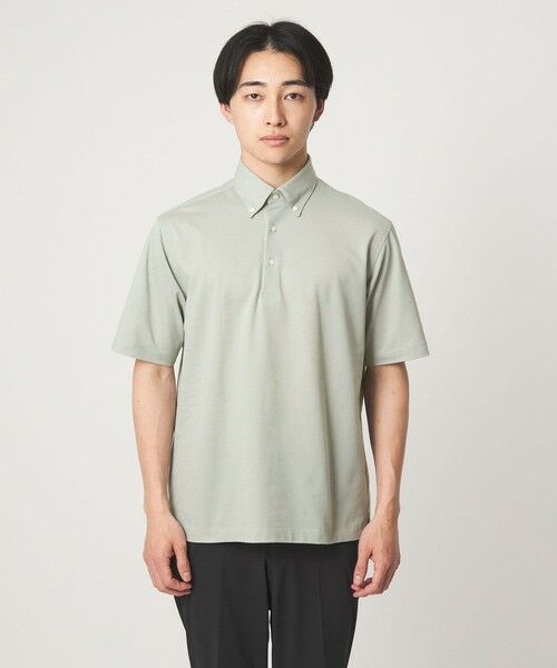 green label relaxing / グリーンレーベル リラクシング ポロシャツ | DUADRY clean バーズアイ ボタンダウン ビズポロ ポロシャツ -吸水速乾・抗菌- | 詳細22
