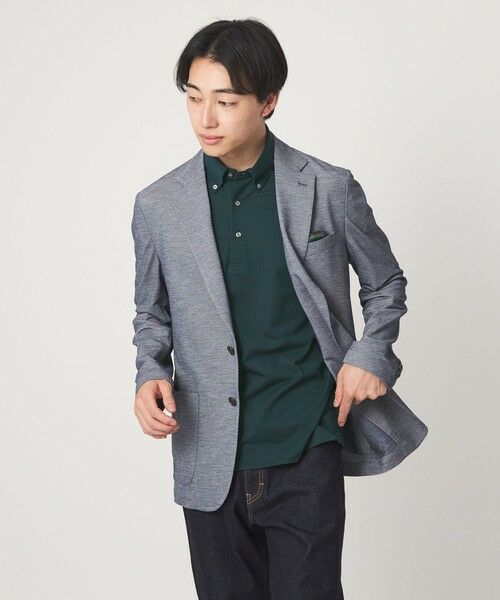 green label relaxing / グリーンレーベル リラクシング ポロシャツ | DUADRY clean バーズアイ ボタンダウン ビズポロ ポロシャツ -吸水速乾・抗菌- | 詳細25