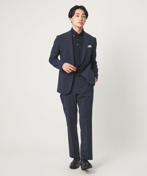 green label relaxing / グリーンレーベル リラクシング ポロシャツ | DUADRY clean バーズアイ ボタンダウン ビズポロ ポロシャツ -吸水速乾・抗菌- | 詳細30