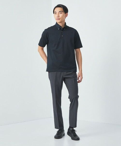 新品【Black&White】ボタンダウンポロ DRY&UV防止 メンズLL 2.jpg