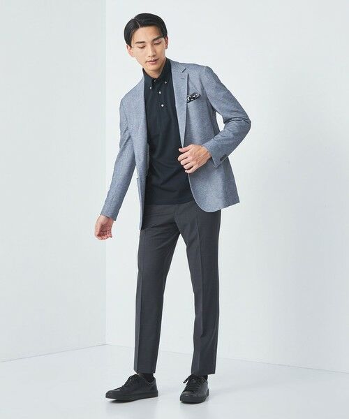 green label relaxing / グリーンレーベル リラクシング ポロシャツ | DUADRY CLEAN バーズアイ ボタンダウン ポロシャツ -吸水速乾・抗菌- | 詳細30