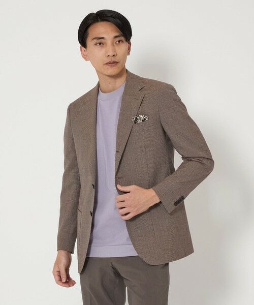 green label relaxing/グリーンレーベル リラクシング DRAGO チドリ 3B HC/HXD 2P ジャケット MD. BROWN L(48) green label relaxing/グリーンレーベル リラクシング DRAGO チドリ 3B HC/HXD 2P ジャケット MD. BROWN L(48)