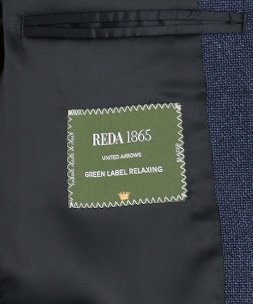 グリーンレーベルリラクシング REDA アンコン メッシュ ジャケット 春夏 グリーンレーベルリラクシング REDA アンコン メッシュ