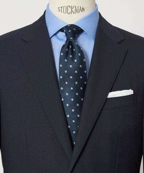 green label relaxing/グリーンレーベル リラクシング GLR シルク2 8.0cm コモン1 ネクタイ NAVY FREE green label relaxing/グリーンレーベル リラクシング GLR シルク2 8.0cm コモン1 ネクタイ NAVY FREE
