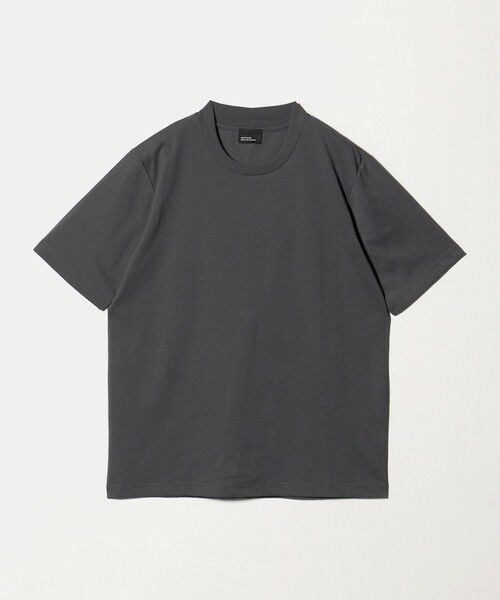 green label relaxing / グリーンレーベル リラクシング Tシャツ | 【WEB限定】JUST fit ジャケイン T 半袖 Tシャツ カットソー -吸水速乾・抗菌-（DK.GRAY）