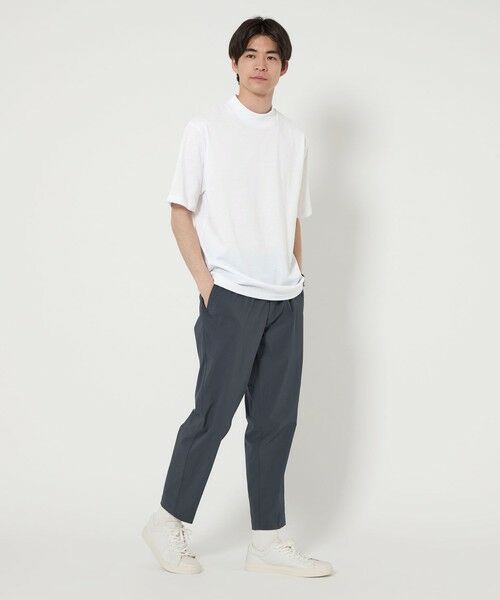 green label relaxing / グリーンレーベル リラクシング Tシャツ | 【WEB限定】JUST fit デイリー モック 半袖 Ｔシャツ カットソー -吸水速乾・抗菌- | 詳細6