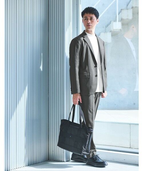 green label relaxing / グリーンレーベル リラクシング Tシャツ | 【WEB限定】JUST fit デイリー モック 半袖 Ｔシャツ カットソー -吸水速乾・抗菌- | 詳細4