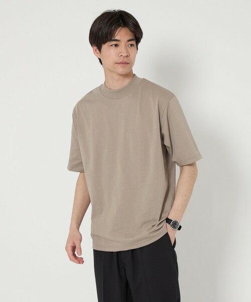 green label relaxing / グリーンレーベル リラクシング Tシャツ | 【WEB限定】JUST fit デイリー モック 半袖 Ｔシャツ カットソー -吸水速乾・抗菌- | 詳細24