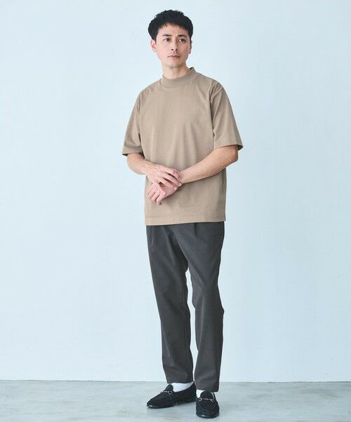 green label relaxing / グリーンレーベル リラクシング Tシャツ | 【WEB限定】JUST fit デイリー モック 半袖 Ｔシャツ カットソー -吸水速乾・抗菌- | 詳細21