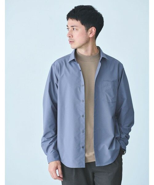 green label relaxing / グリーンレーベル リラクシング Tシャツ | 【WEB限定】JUST fit デイリー モック 半袖 Ｔシャツ カットソー -吸水速乾・抗菌- | 詳細22