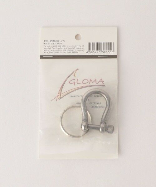 green label relaxing / グリーンレーベル リラクシング キーホルダー・ストラップ | ＜GLOMA NAUTICA＞Gloma Bow Shackle 302 キーリング | 詳細1