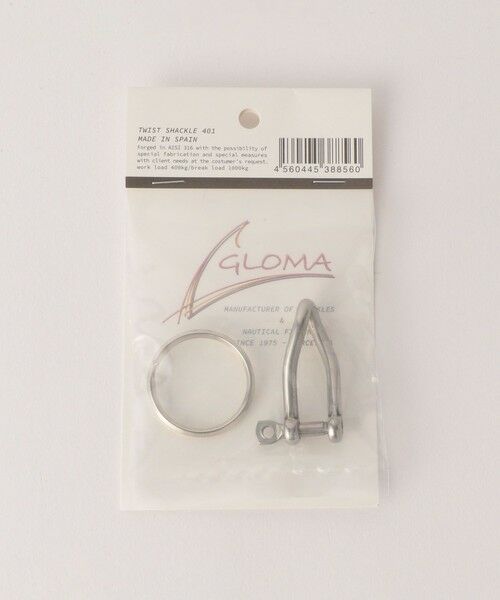 green label relaxing / グリーンレーベル リラクシング キーホルダー・ストラップ | ＜GLOMA NAUTICA＞Gloma Twist Shackle 401 キーリング | 詳細1