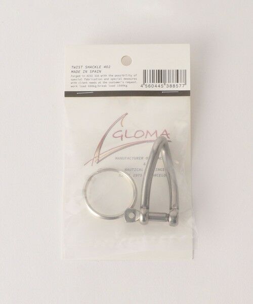 green label relaxing / グリーンレーベル リラクシング キーホルダー・ストラップ | ＜GLOMA NAUTICA＞Gloma Twist Shackle 402 キーリング | 詳細1