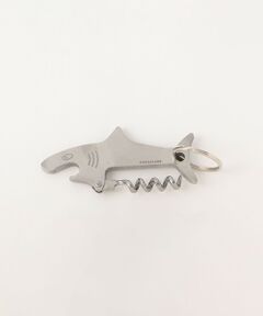 green label relaxing / グリーンレーベル リラクシング キーホルダー・ストラップ | ＜KIKKERLAND＞シャークキーリング 栓抜き