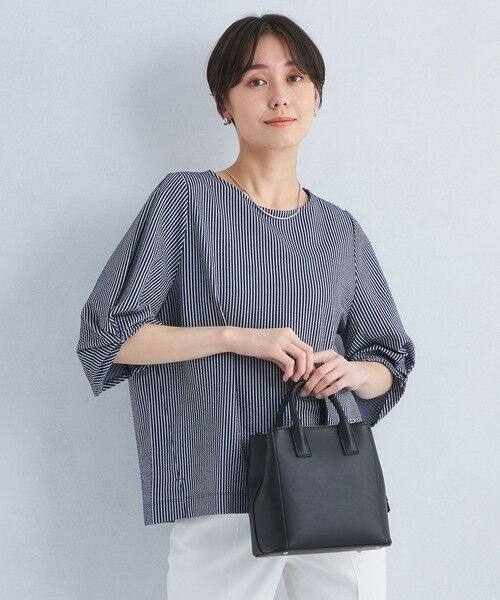 green label relaxing タックスリーブプルオーバー green label relaxing（グリーンレーベルリラクシング）の